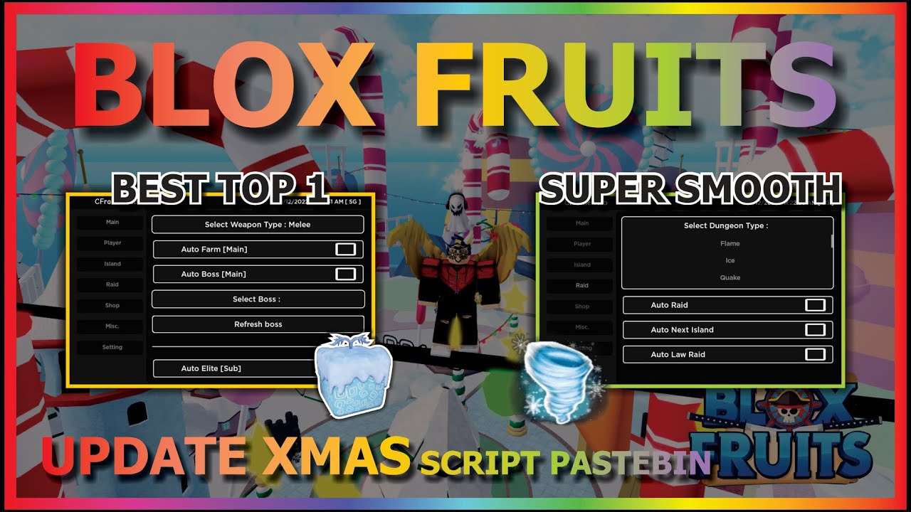 Link Script Blox Fruit (Hydrogen x Fluxus) Update 20 cho Mobile và PC